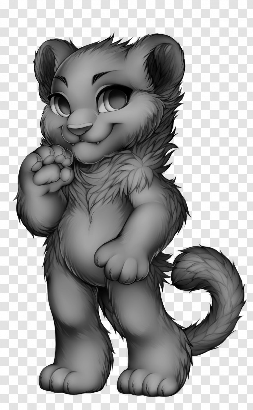 Kitten Whiskers Lion Felidae Cat - Bear Transparent PNG