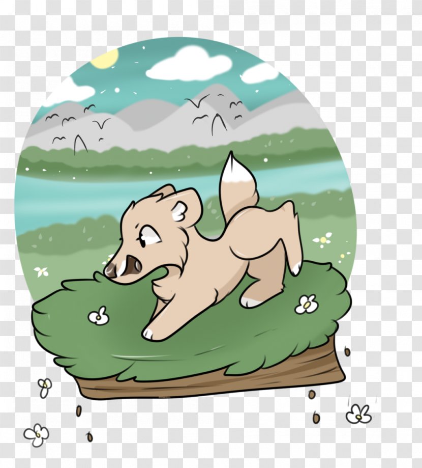 Pig Cattle Mammal Clip Art - Grass Transparent PNG