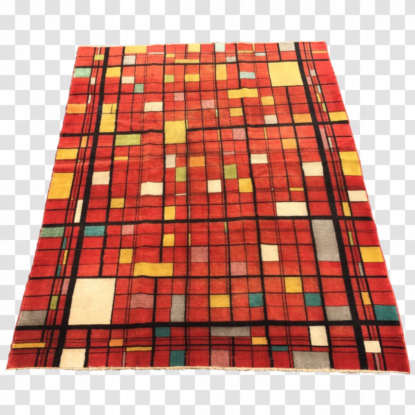 Textile Carpet Flooring Tufting Full Plaid - Fringe - Rug Transparent PNG