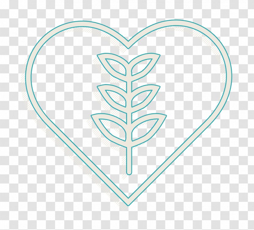 Eco Icon Ecology Heart - Emblem Blackandwhite Transparent PNG