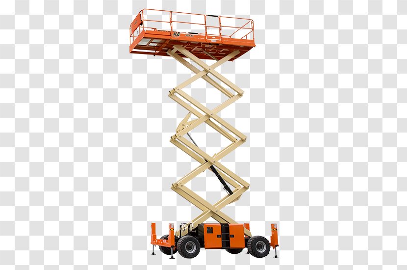 Aerial Work Platform Elevator JLG Industries Hoist Genie - Scissor Lift Transparent PNG