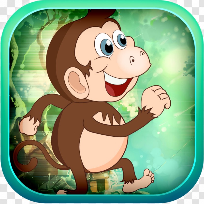 Monkey Primate Thumb Cartoon - Human Behavior Transparent PNG