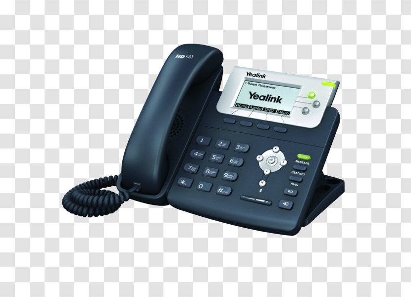VoIP Phone Session Initiation Protocol Yealink SIP-T28P SIP-T22P Telephone - Answering Machine - Sipt22p Transparent PNG