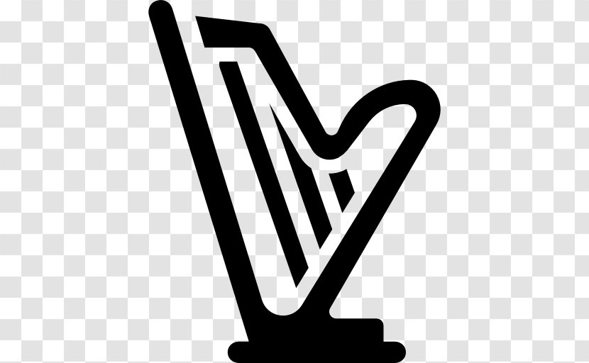 Harp Logo Musical Instruments Orchestra - Cartoon Transparent PNG