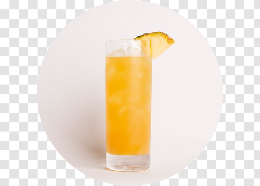 Harvey Wallbanger Fuzzy Navel Cocktail Garnish Sea Breeze Orange Drink - Pineapple Juice Glass Transparent PNG