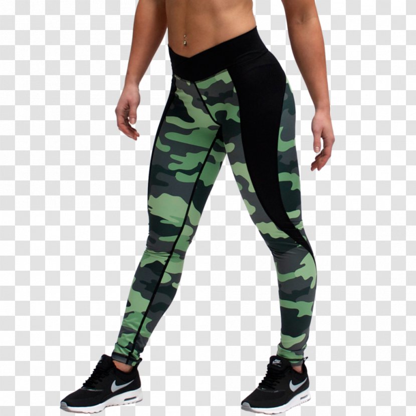 Leggings Clothing Tights Pants High-rise - Sewing - Camo Off White Transparent PNG
