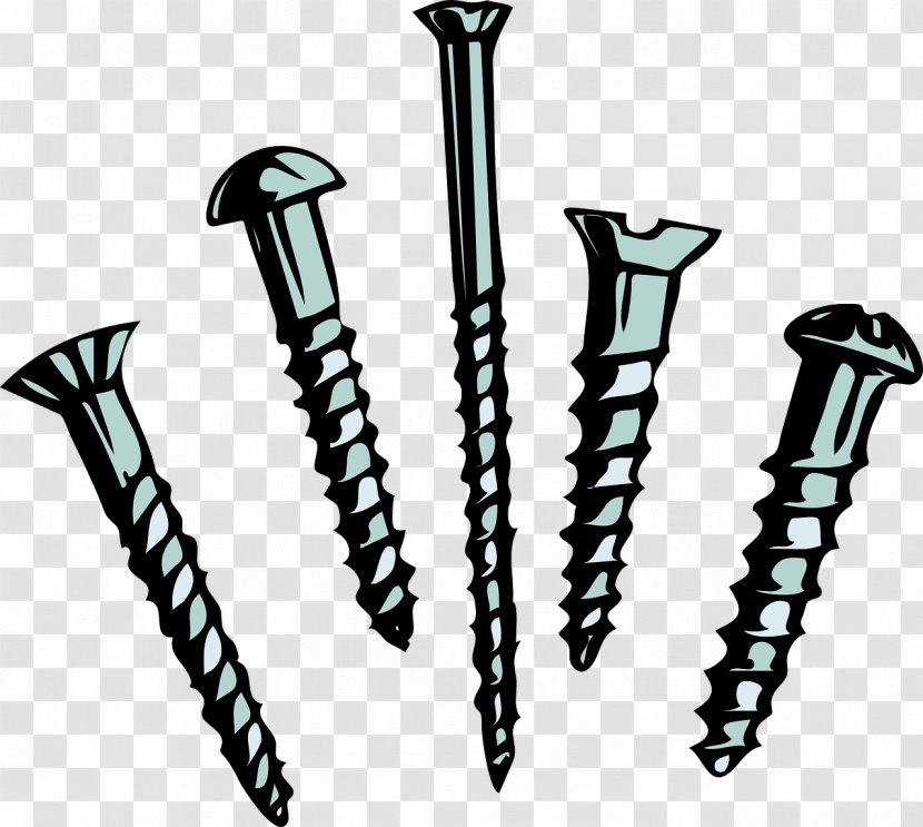 Screw Bolt Clip Art Transparent PNG