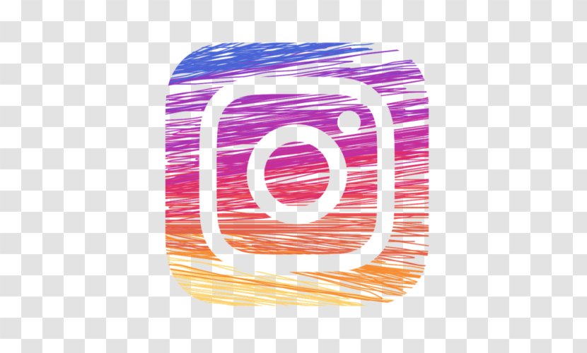 Social Media Image Logo - Magenta Transparent PNG