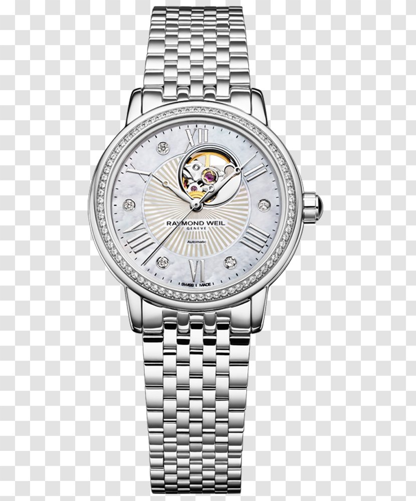 RAYMOND WEIL Maestro Automatic Watch Jewellery - Strap Transparent PNG