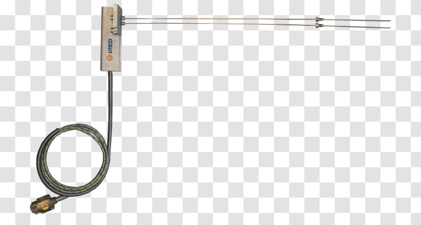 Product Design Line Angle - Hardware - Prob Thermometer Transparent PNG
