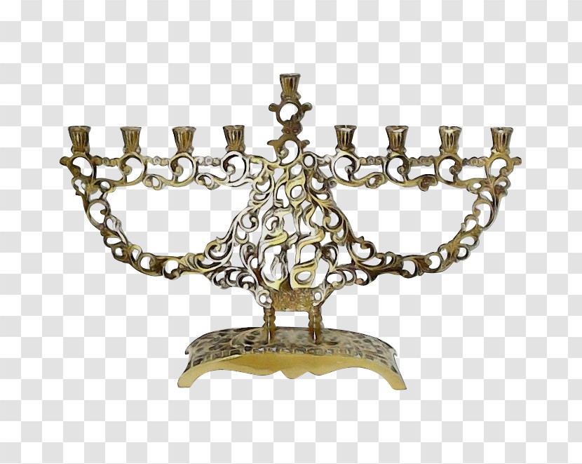 Candle Holder Brass 01504 Candle Candlestick Transparent PNG