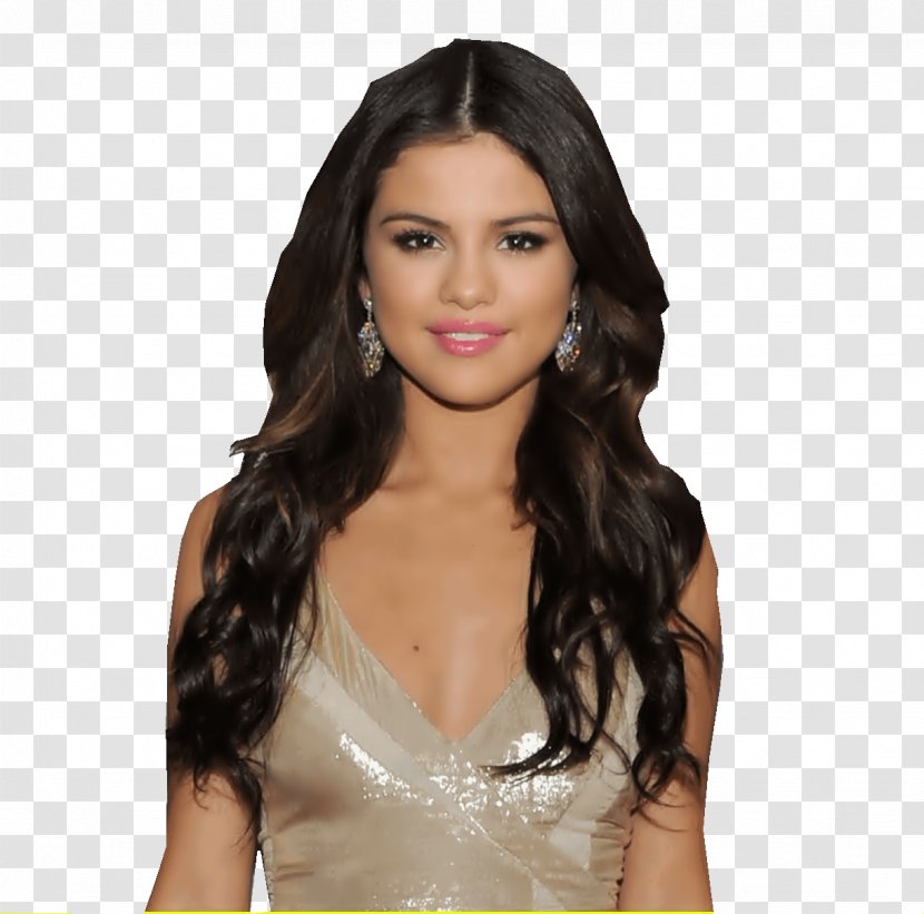 Selena Gomez Hairstyle Lob Fashion - Heart Transparent PNG