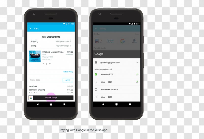 Google I/O Pay Send Mobile Payment - Multimedia Transparent PNG