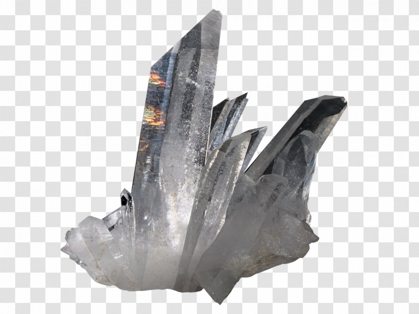 Mineral Rock Quartz Crystal Healing - Metalcoated Transparent PNG