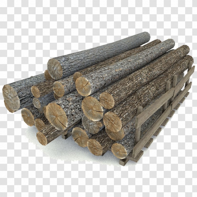 Firewood Lumberjack Low Poly - Woods Transparent PNG