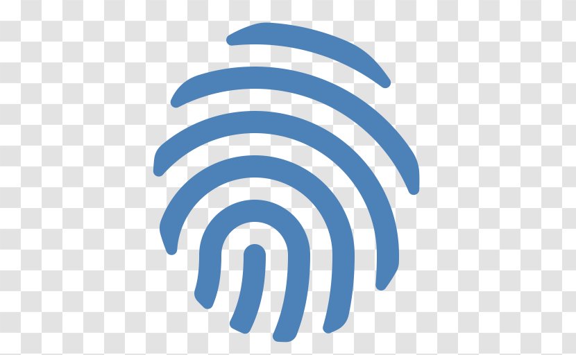 Fingerprint Biometrics - Text Transparent PNG