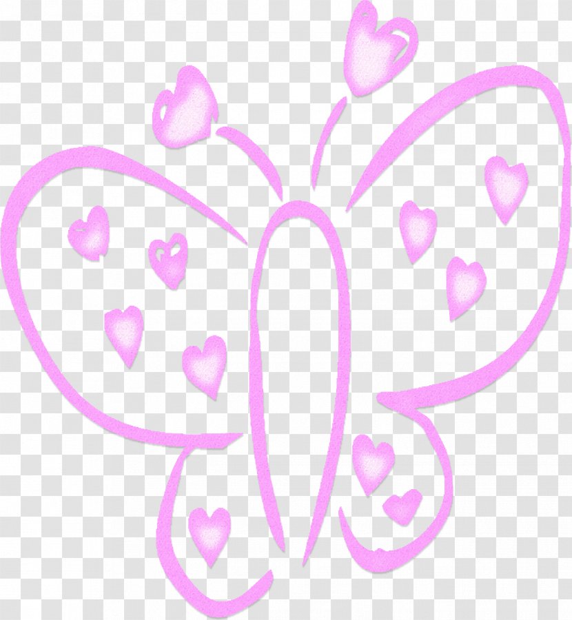 Butterfly Insect Lilac Pollinator Lavender - Silhouette - Pink Transparent PNG