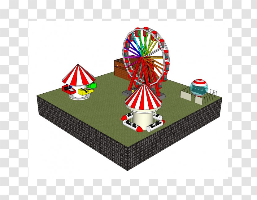 Parque De Diversiones Recreation Amusement Park 3D Computer Graphics - Grass Transparent PNG