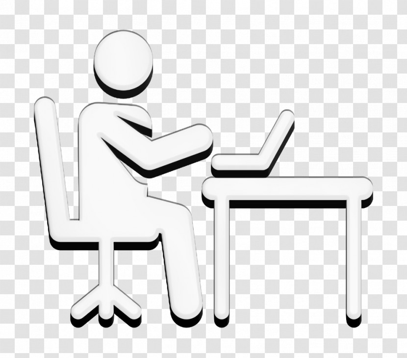 Day In The Office Pictograms Icon Worker Icon Work Icon Transparent PNG