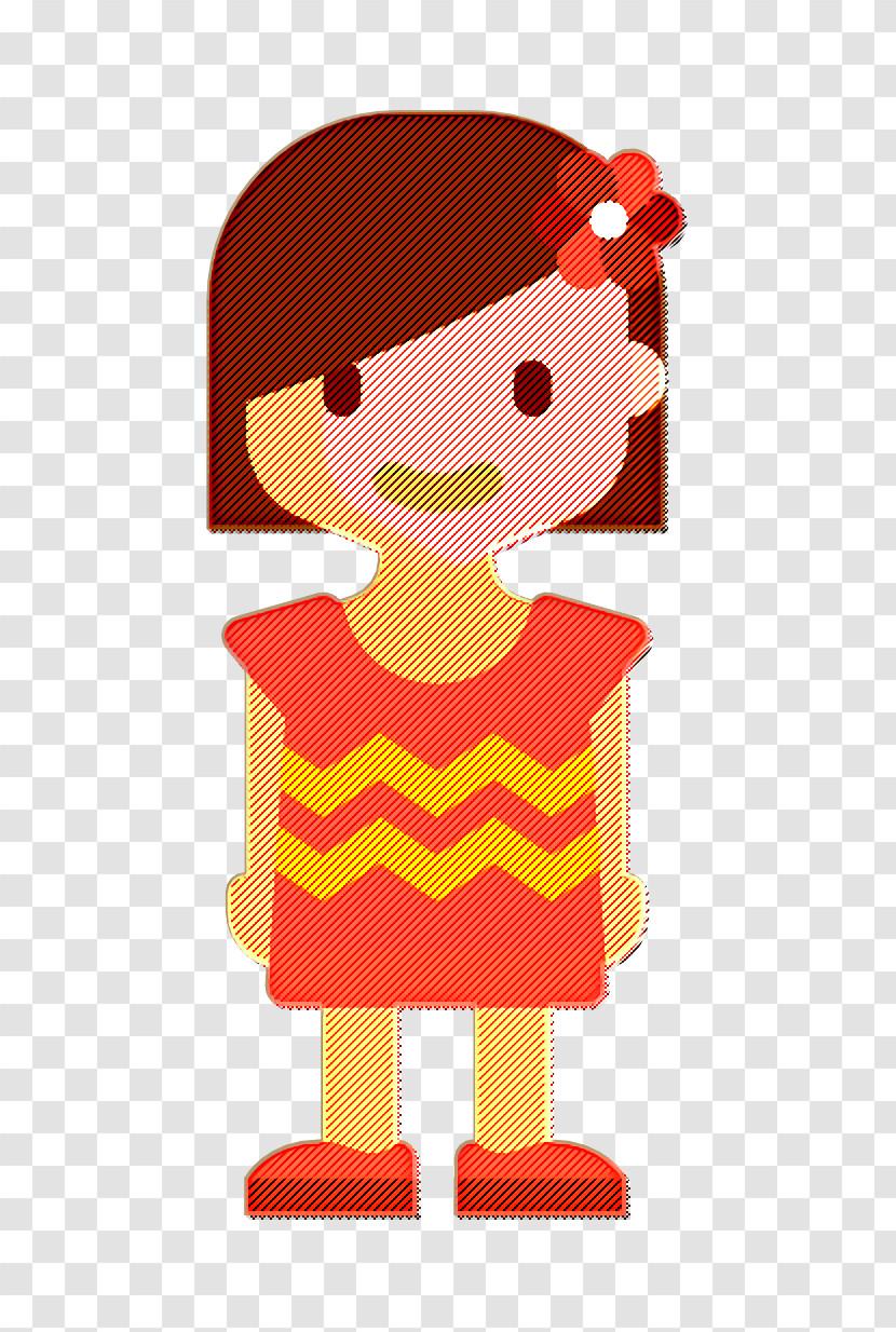 Girl Icon Child Icon Baby Icon Elements Icon Transparent PNG
