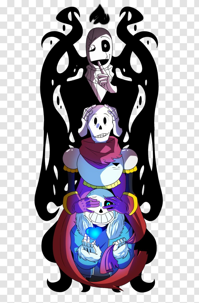 Undertale Video Game Drawing - Watercolor - Silhouette Transparent PNG