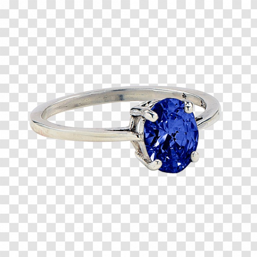 Sapphire Ring Gemstone Cut Birthstone - Emerald Gem Transparent PNG