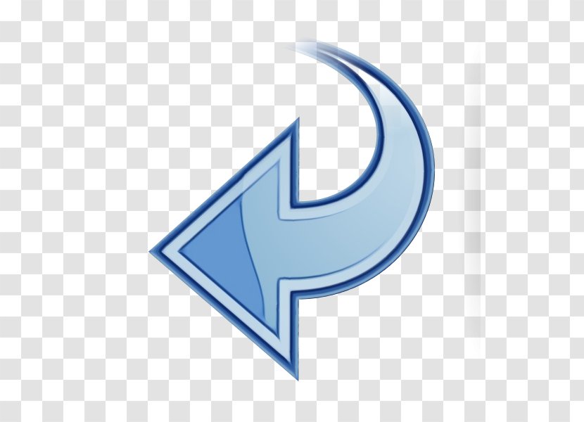 Art Arrow - Logo - Electric Blue Symbol Transparent PNG