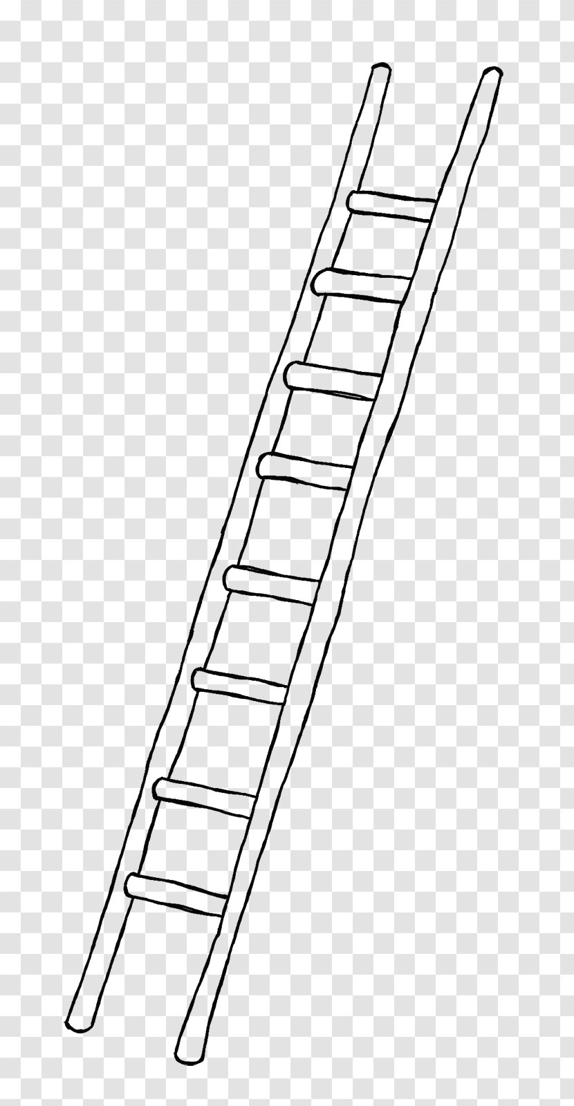 Picture Songs - Monochrome - Black Lines Ladder Transparent PNG