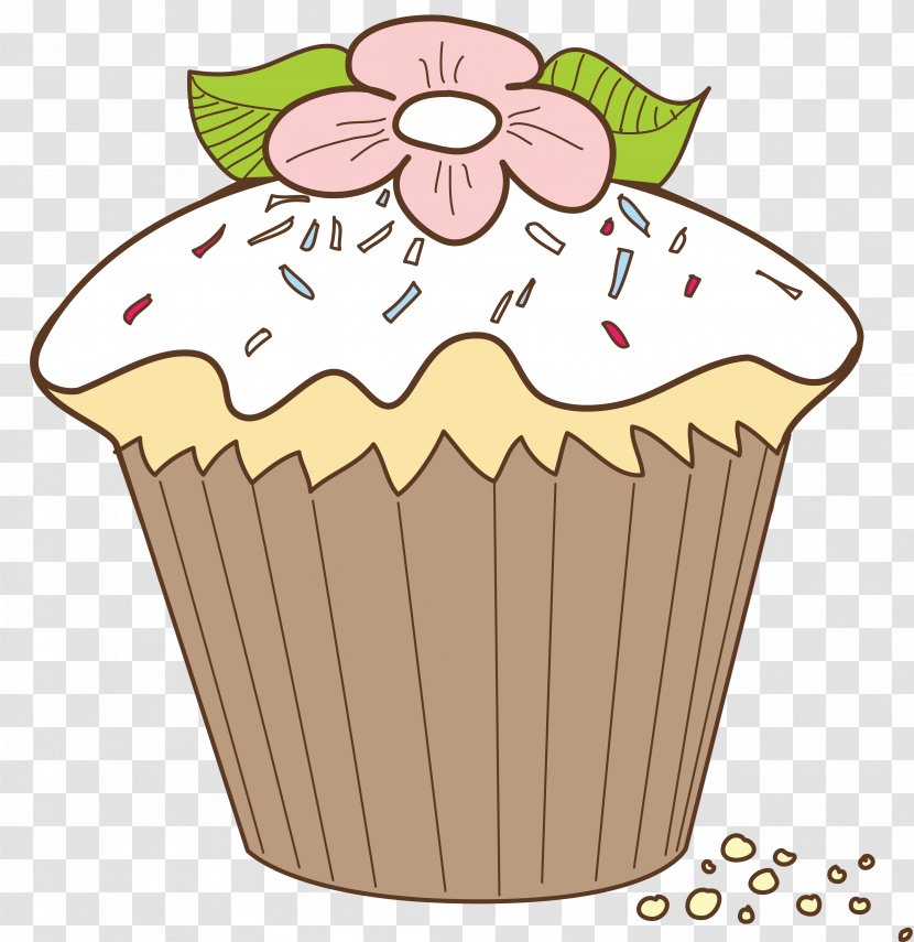 Cupcake Fruitcake Clip Art - Baking Cup - Cupcakes Clipart Transparent PNG