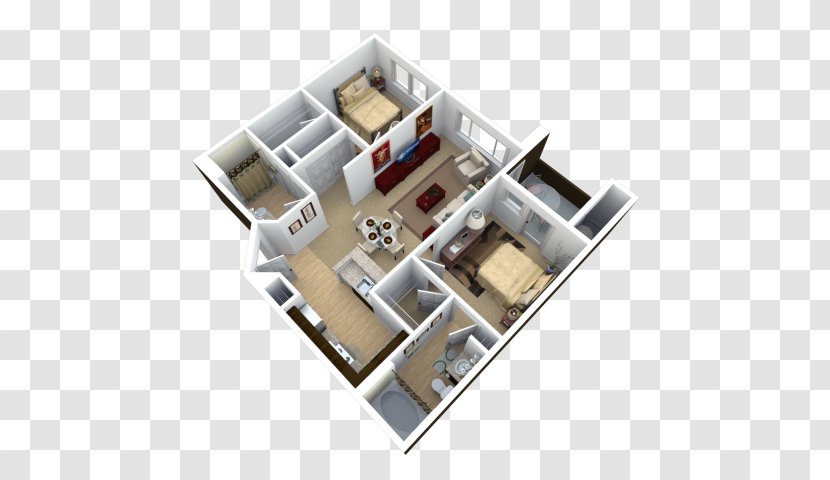 The Trails At Pioneer Meadows Apartment Rolling Drive Floor Plan - Summer Homes Transparent PNG