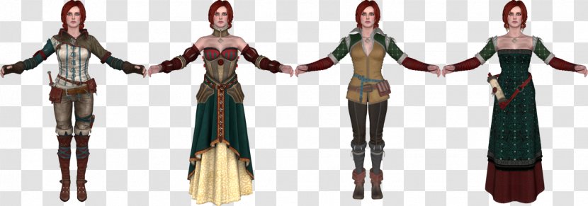 The Witcher 3: Wild Hunt Triss Merigold Yennefer Ciri Art - Top - Outfit Transparent PNG