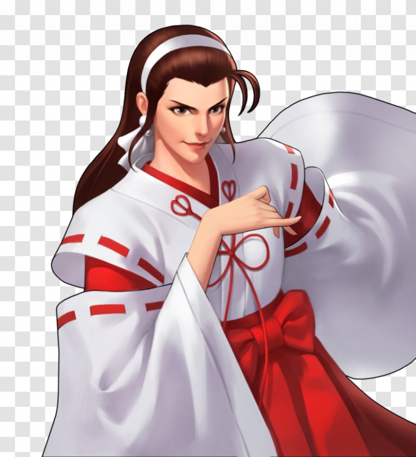 The King Of Fighters '98 '97 '96 Chizuru Kagura Fighters: Another Day - Cartoon - Flower Transparent PNG