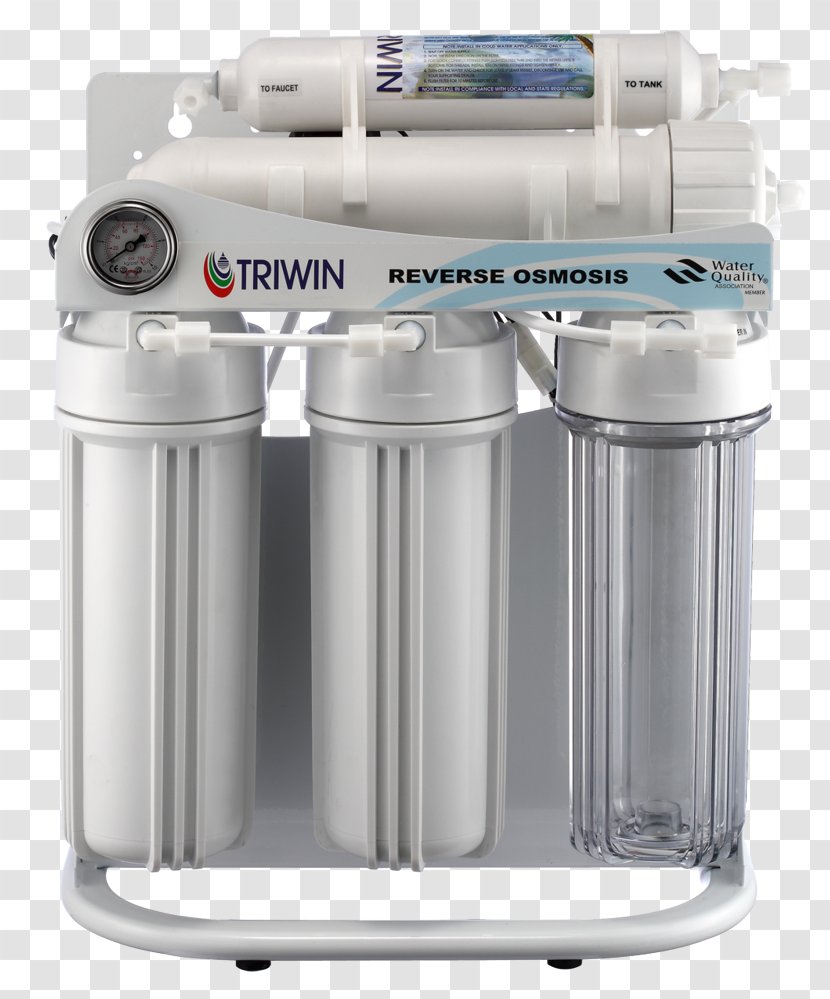 Water Filter Reverse Osmosis Filtration Sur Membrane - Cylinder Transparent PNG