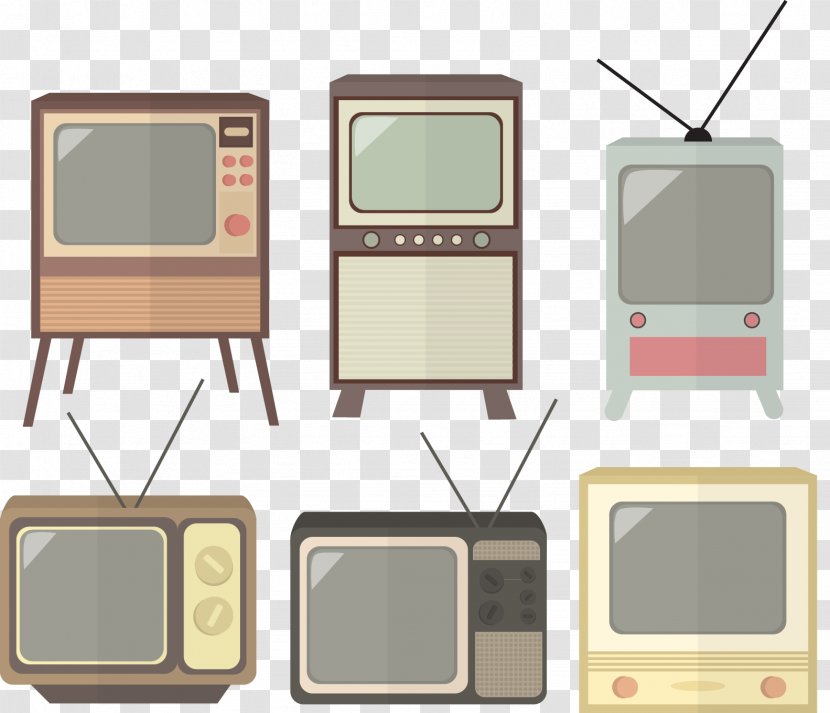Old Television Download Gratis - Vecteur - Retro TV Transparent PNG