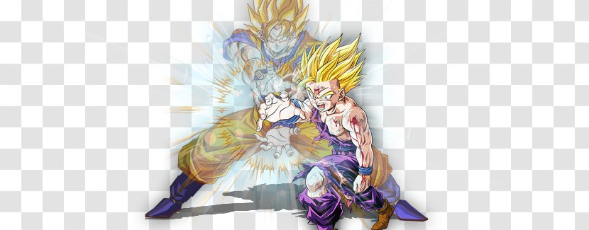 Goku Dragon Ball Z Dokkan Battle Majin Buu Trunks - Heart Transparent PNG