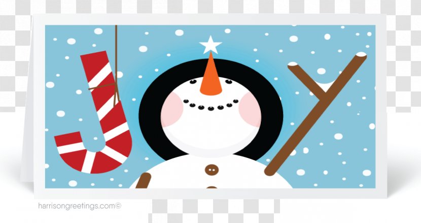 Greeting & Note Cards Christmas Day Holiday - Postcards - Snowman Cartoon Transparent PNG