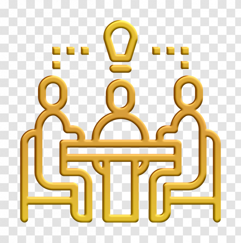 Meeting Icon Communication Icon Man Icon Transparent PNG