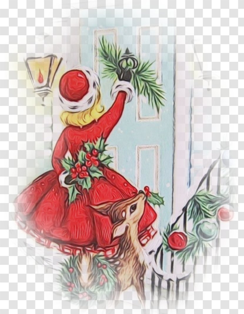 Santa Claus - Paint - Christmas Eve Transparent PNG