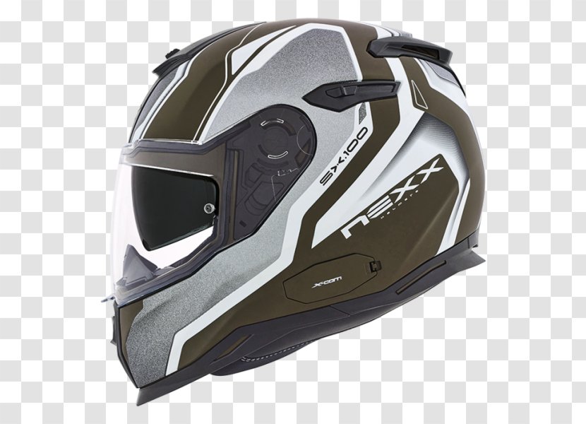 Motorcycle Helmets Nexx Sx 100 Blast - Black - Capacetes Transparent PNG