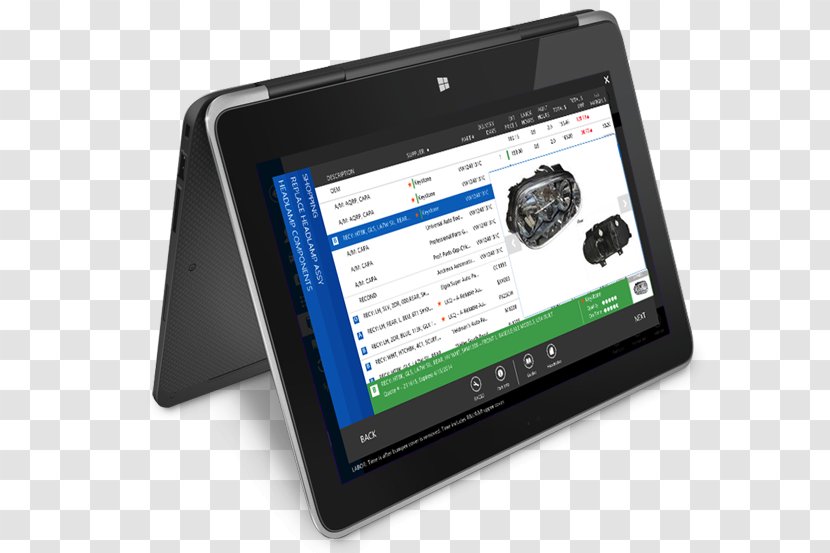 Tablet Computers Dell XPS Ultrabook Handheld Devices - Computer - Auto Collision Repair Business Cards Transparent PNG