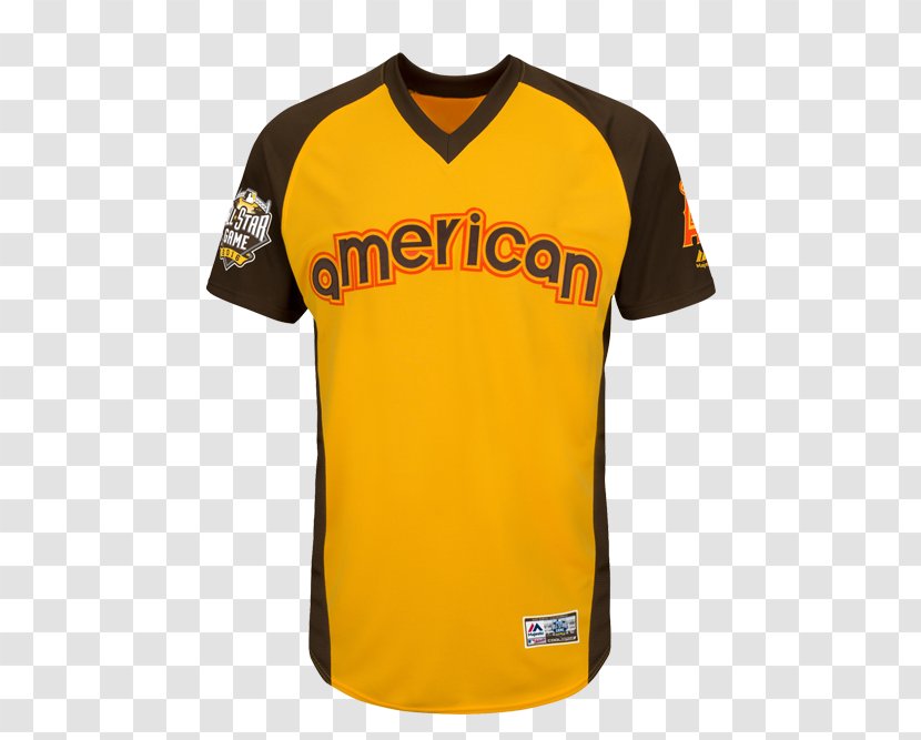 2016 Major League Baseball All-Star Game San Diego Padres MLB Kansas City Royals American - Majestic Athletic - All Star Jersey Transparent PNG