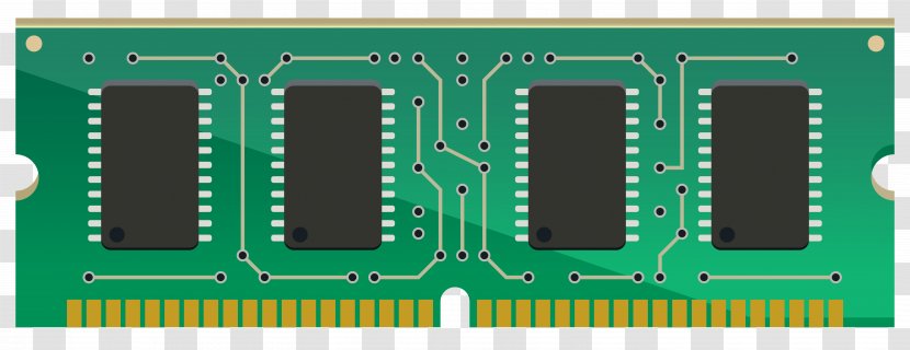 RAM Computer Memory Hardware Clip Art - Ram Transparent PNG