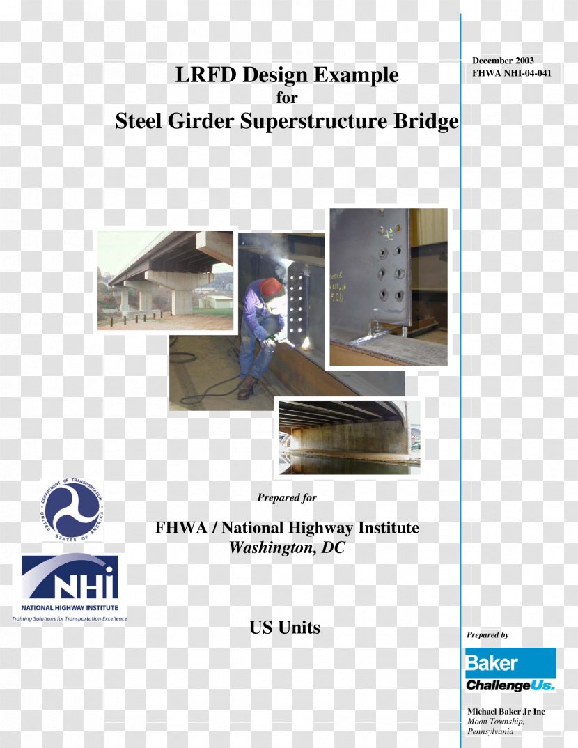 Steel Superstructure Structural Engineering Bridge - Girder - Design Transparent PNG