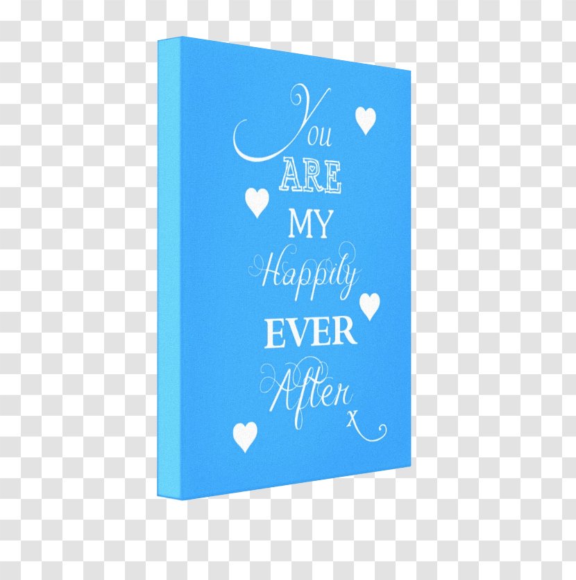 Greeting & Note Cards Rectangle Material Font - Happily Ever After Transparent PNG