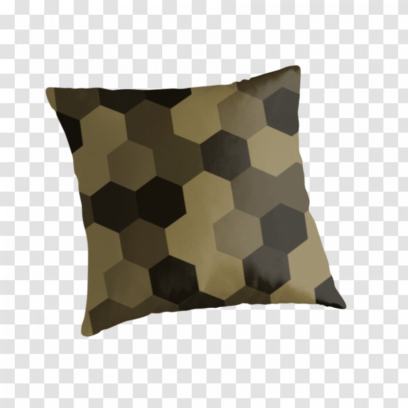 Throw Pillows Cushion Square Meter - Brown Pattern Transparent PNG