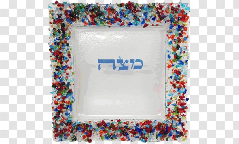 Matzo Passover Seder Glass Art - Plastic - Crushed Transparent PNG