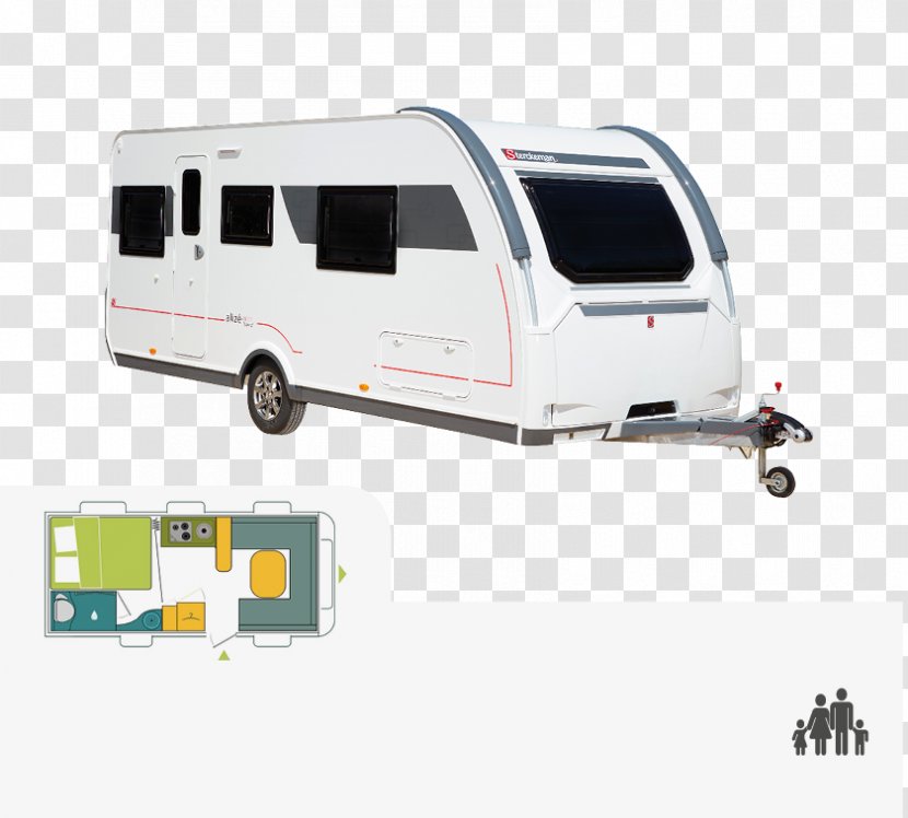 Caravan Campervans Camping Bed Motor Vehicle - Van Transparent PNG