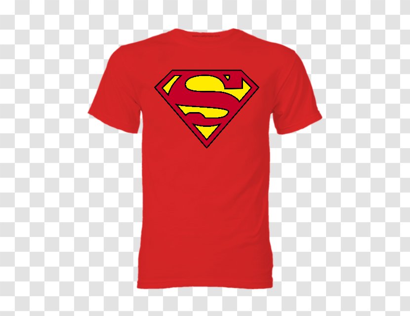 T-shirt Hoodie Superman Logo - Yellow Transparent PNG