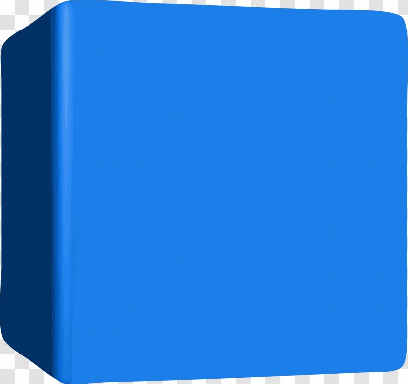 Geometry Cube Euclidean Vector - Shape - Blue Graphics Transparent PNG