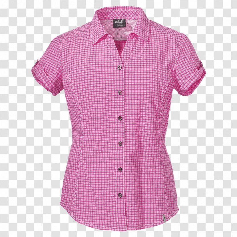 Blouse Dress Shirt Collar Sleeve Button - Clothing Transparent PNG